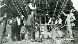 Conan Doyle hot air ballooning